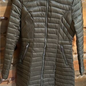 Olive Quilted Women's Jacket